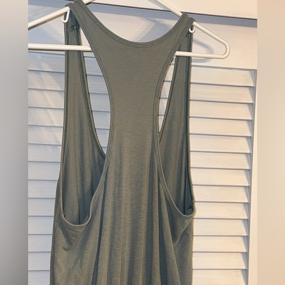 2022 AE AERIE American Eagle WMN MED Green Sleeveless Jumpsuit w/side pockets - Picture 7 of 12